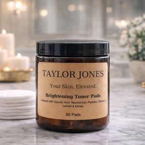 Taylor Jones Skincare-Brightening Toner Pads